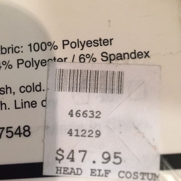 Cheap Thrills Xmas Outfit “Head Elf” L/XL - Picture 5 of 6